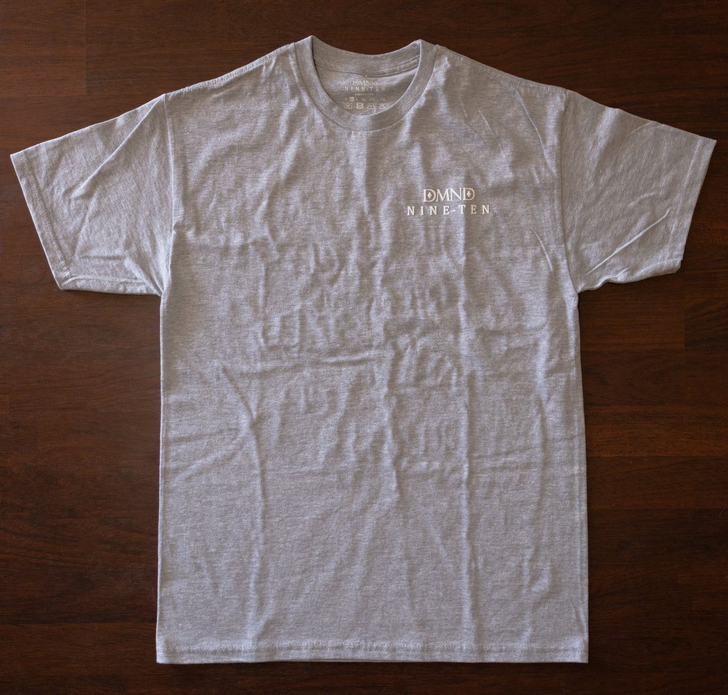 Shoot for the STARS Puff Print T-shirt GRAY