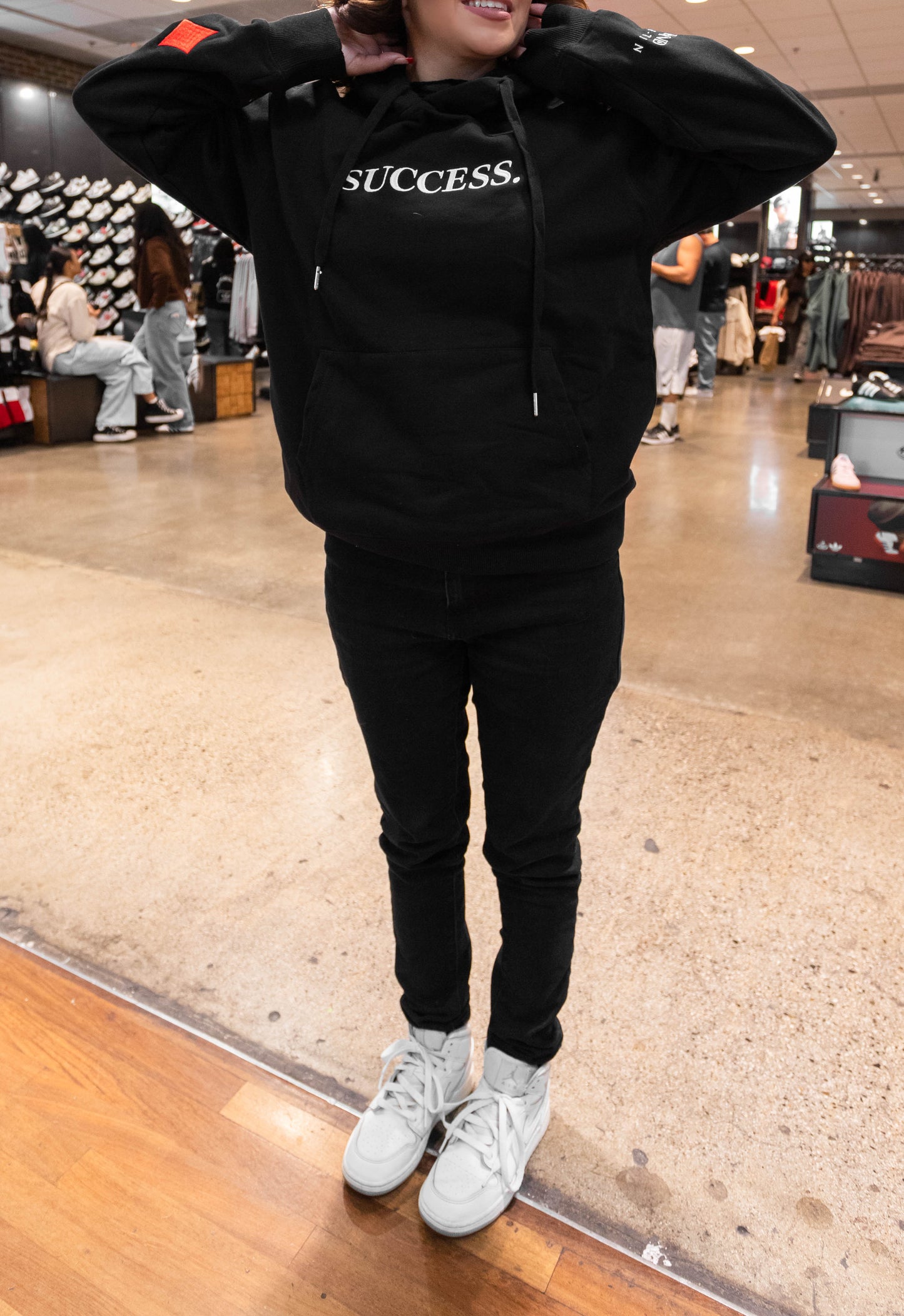 Success Embroidery Hoodie