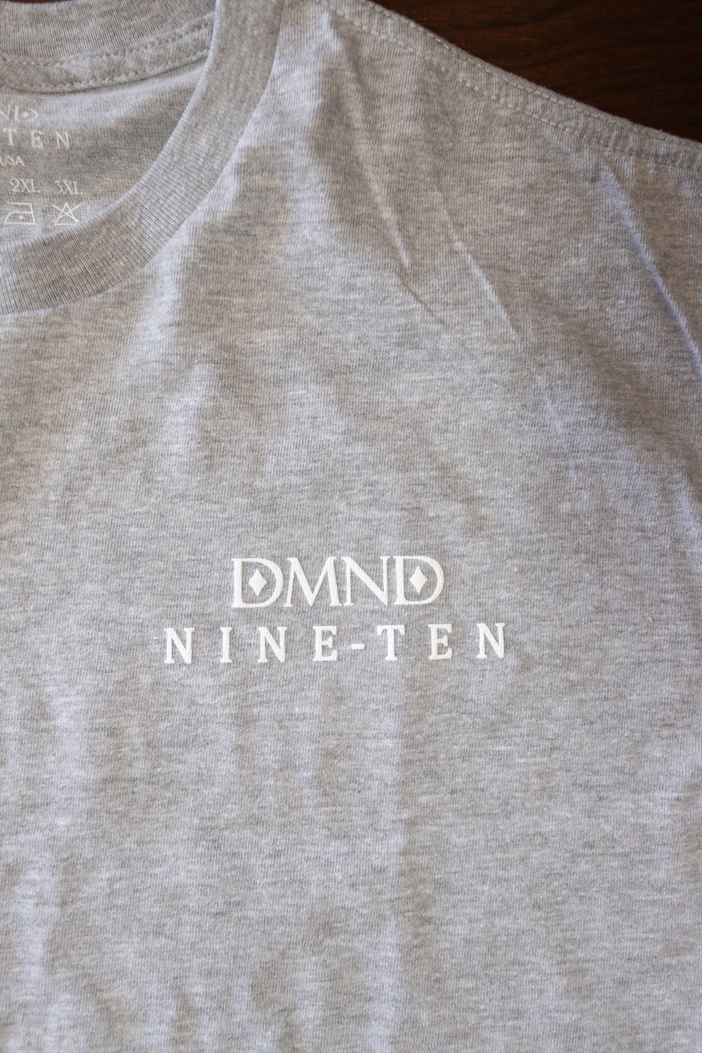 Shoot for the STARS Puff Print T-shirt GRAY