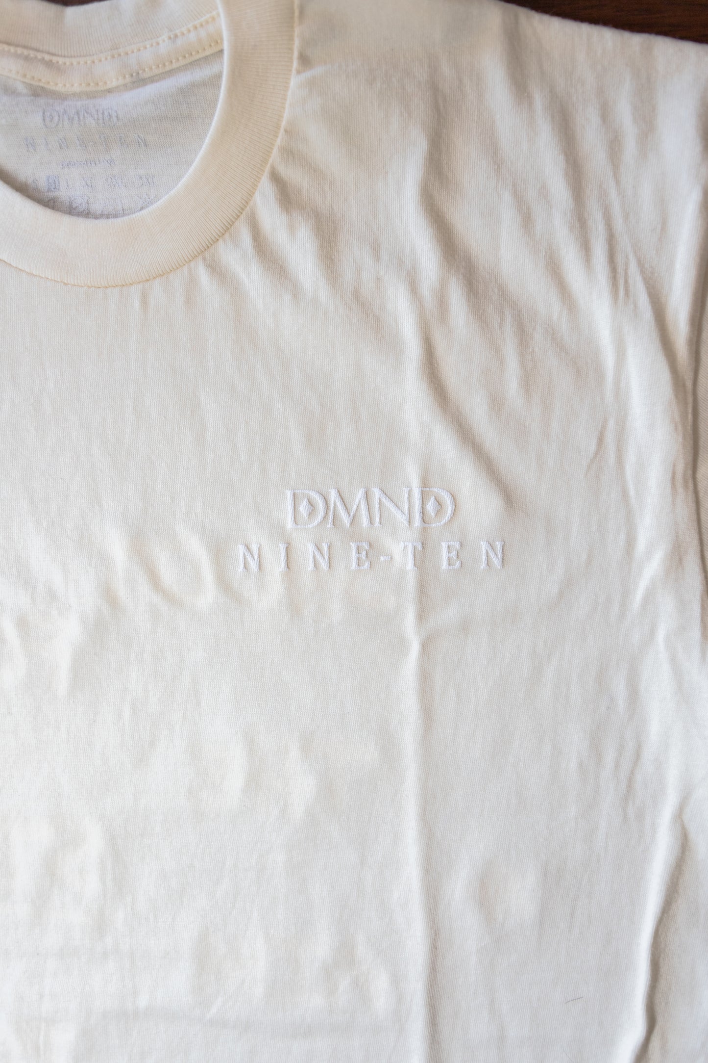 Shoot for the STARS Puff Print T-shirt CREAM