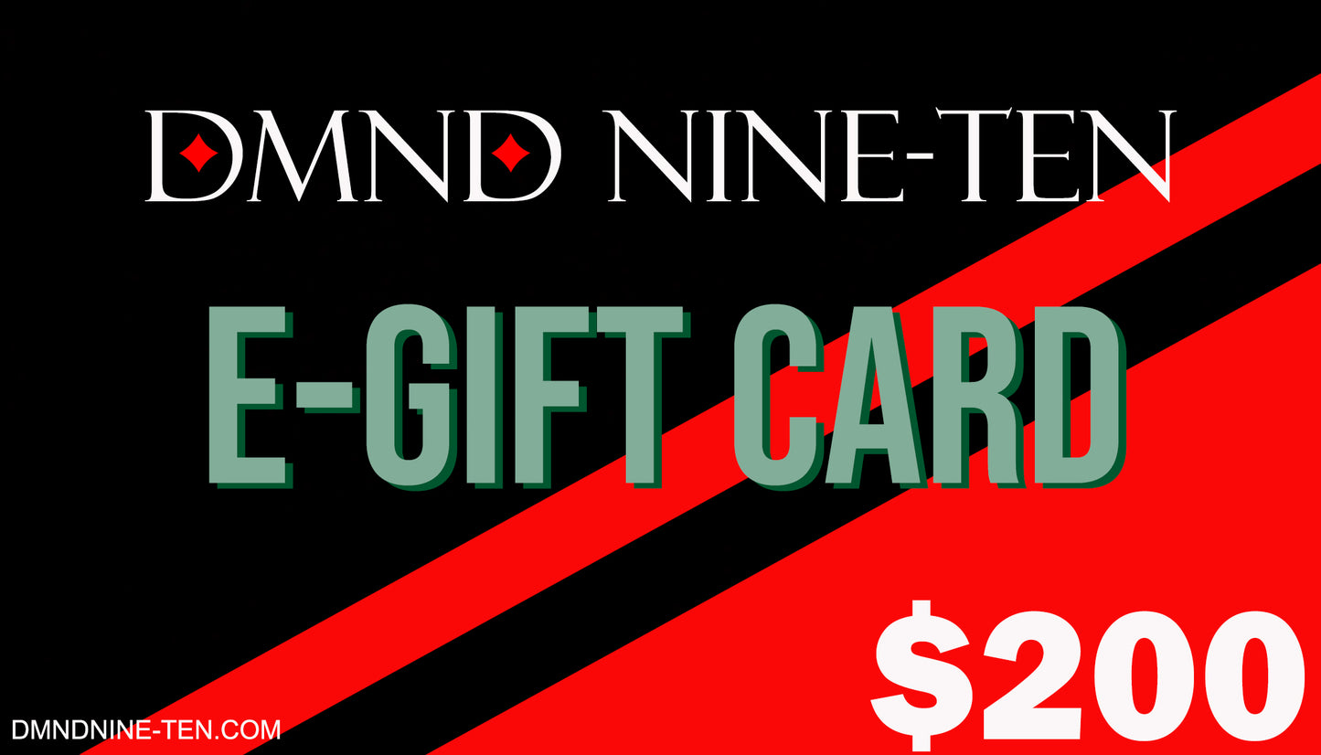 DMND Nine-Ten E-Gift Card