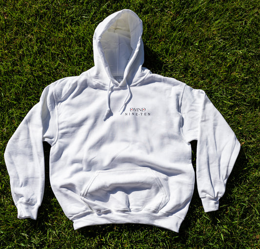Growth, New Beginnings, Success Fleece Hoodie WHITE