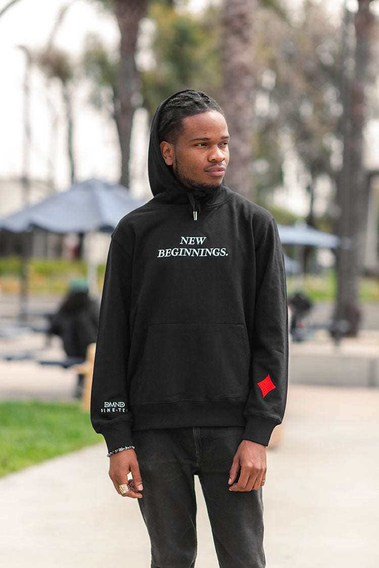 New Beginnings Embroidery Hoodie