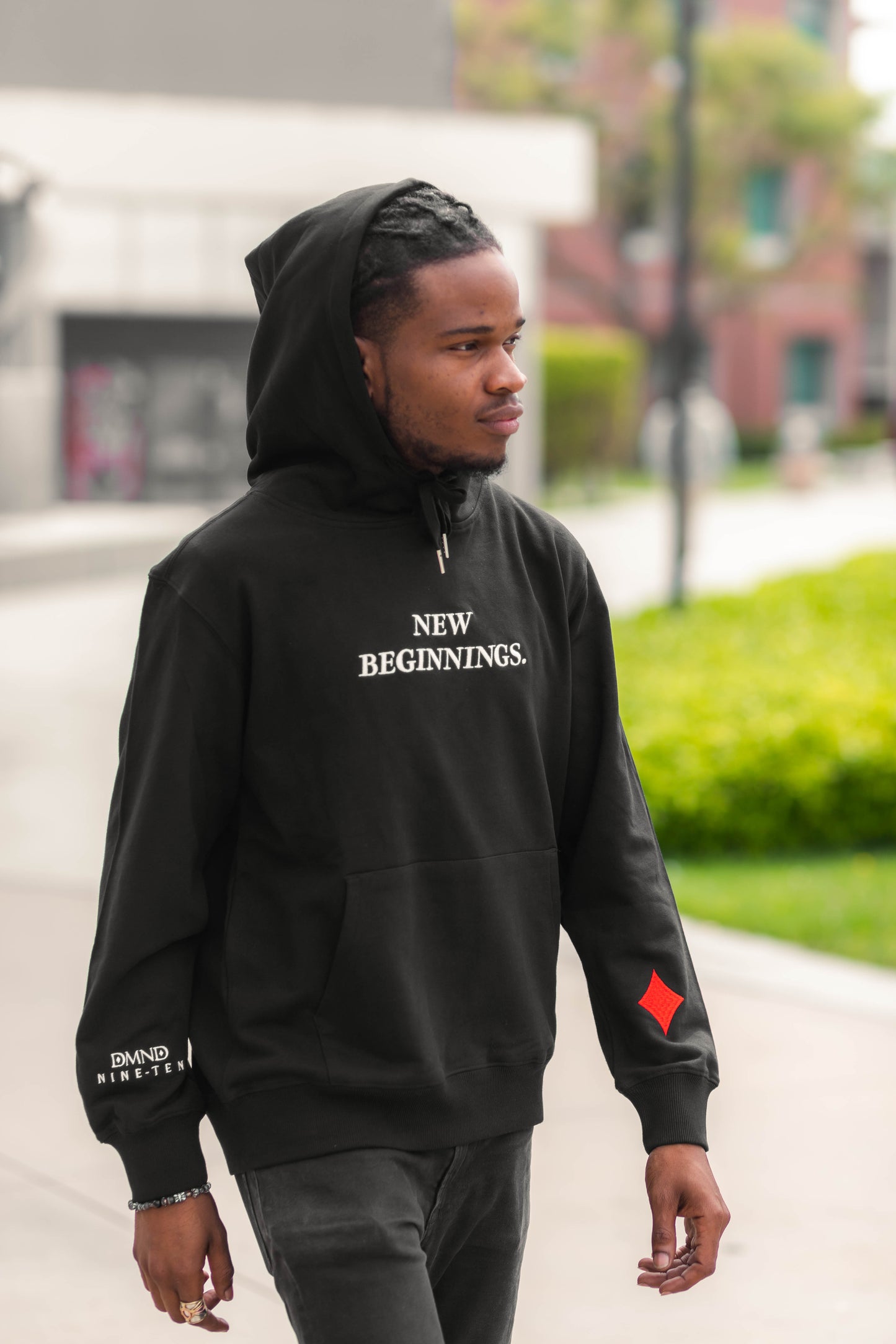 New Beginnings Embroidery Hoodie