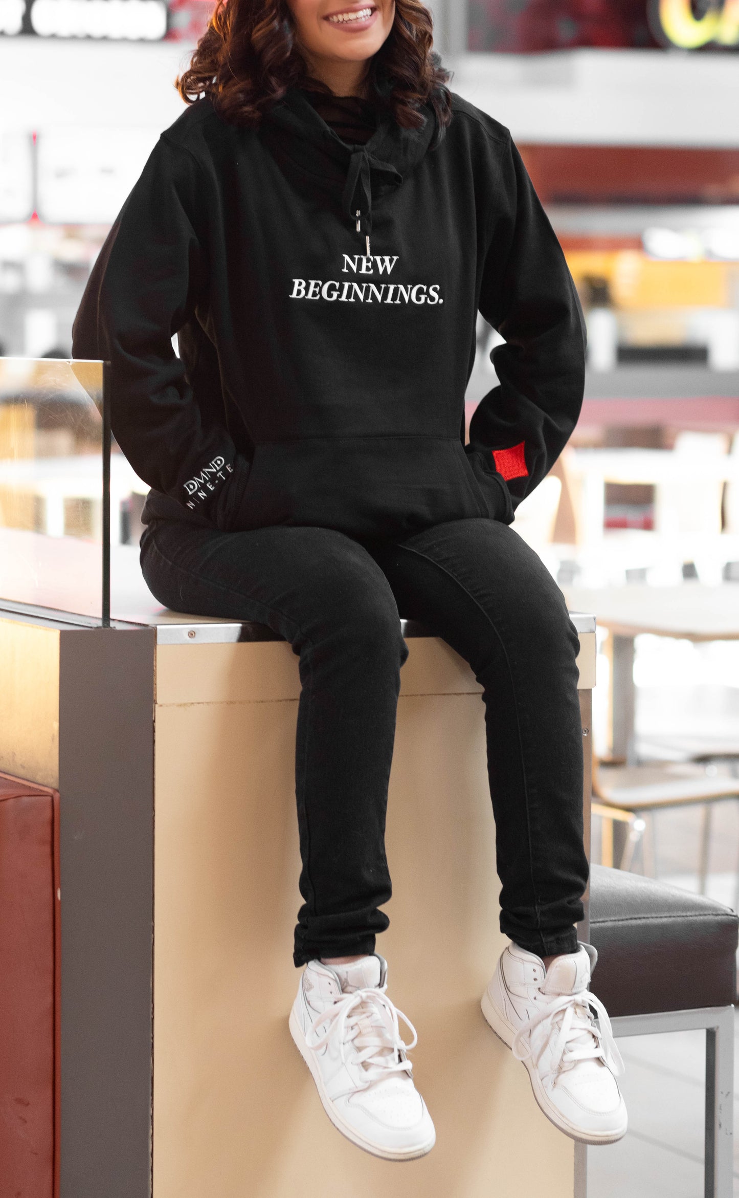 New Beginnings Embroidery Hoodie