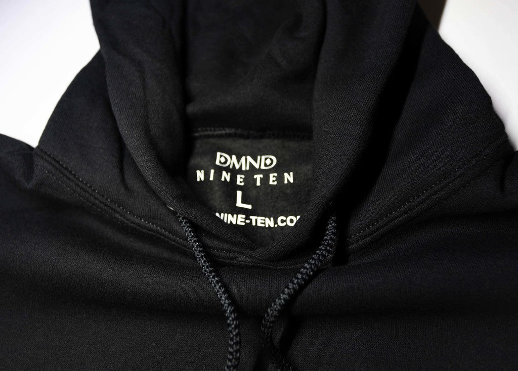 Growth, New Beginnings, Success Fleece Hoodie BLACK